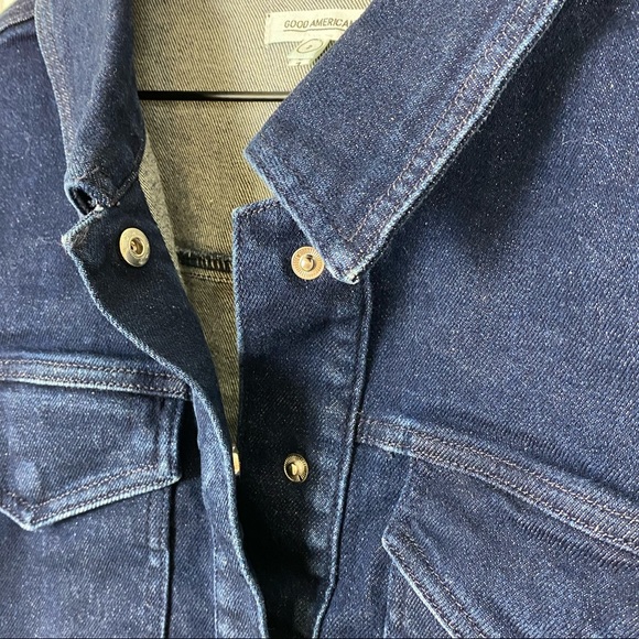 SOLD! NWOT Good American The 70s Icon Jacket - Picture 8 of 13